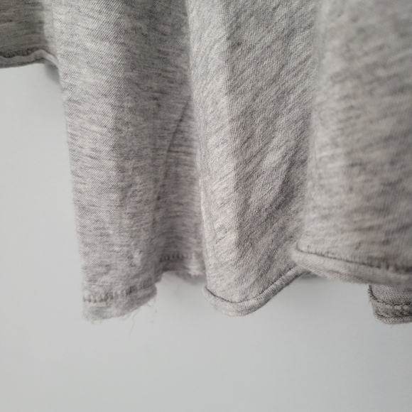 Free People Light Gray Gemma Mock Neck Tunic Dress - Picture 12 of 14
